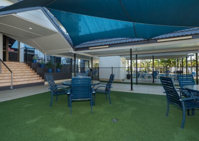 Pool and BBQ area